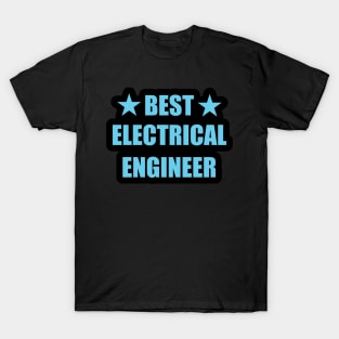 Electrical Engineer Typography Design for Engineers and Engineering Students T-Shirt